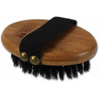 Bamboo Groom (Bembu Grum) Palm Brush - A brush for care for wool with a natural bristle of a boar