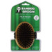 Bamboo Groom (Bembu Grum) Palm Brush - A brush for care for wool with a natural bristle of a boar