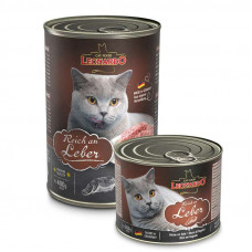 Leonardo Reich an Leber - A tinned forage with fowl and a liver for cats