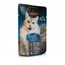 Leonardo Finest Selection Trout & Catnip - A tinned forage with a trout and cats mint for cats