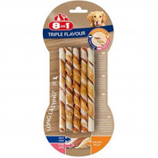 8in1 (8v1) Triple Flavour - Stick delicacy wattled for dogs