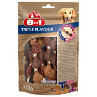 8in1 (8v1) Triple Flavour - Delicacy brochettes for dogs