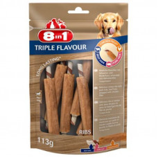 8in1 (8v1) Triple Flavour - Delicacy ribs for dogs