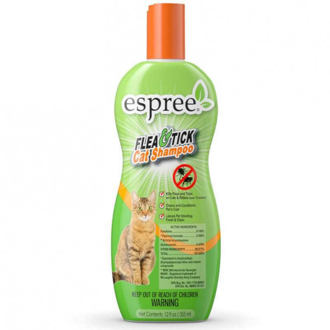 Espree Flea & Tick Cat Shampoo - Repelentny cats shampoo