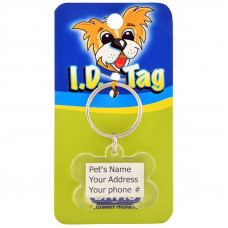 Davis Bone ID Tag - Brelok-adresnik on a collar for dogs