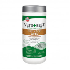 VETS BEST (Vets Best) Flea&Tick Wipes - Wet towel wipes from insects for dogs