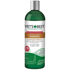 VETS BEST (Vets Best) Flea&Tick Shampoo - Shampoo against fleas for dogs and puppies