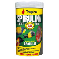 Tropical Super Spirulina Forte Granulat - The vegetable granulated forage with the maintenance of 36% of a spirulina