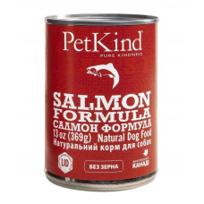 PetKind Salmon Formula - A tinned forage with a salmon and a herring for dogs of all breeds and age