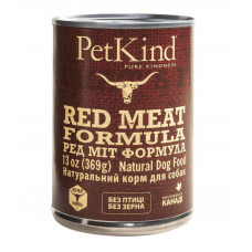 PetKind Red Meat Formula - A tinned forage with beef, a lamb and a hem for dogs of all breeds and age