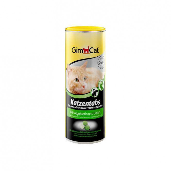 GimCat (DzhimKet) of Katzentabs is Vitamins C seaweed and biotin for cats