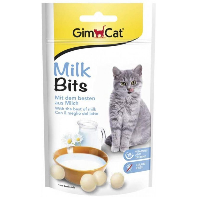 GimCat (DzhimKet) of MilkBits is the Treats for cats vitaminized with milk