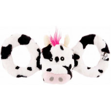 Jolly Pets (Jolie Pets) TUG-A-MAL Cow Dog Toy - A toy squeaker the Cow for pulling