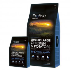 Profine (Professional Ainu) of Junior Large Breed Chicken&Potatoes - A dry feed for young dogs of large breeds with chicken and potatoes