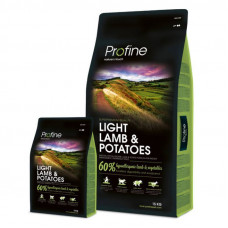 Profine (Professional Ainu) of Light Lamb&Potatoes - A dry hypoallergenic feed for weight control of dogs with a lamb and potatoes