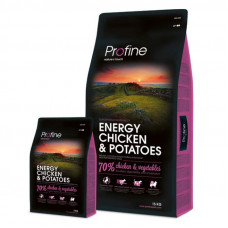 Profine (Professional Ainu) of Energy Chicken&Potatoes - Dry dog food with hyperactivity with chicken and potatoes