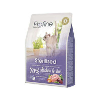 Profine (Professional Ainu) of Cat Sterilised - A dry full-fledged feed with chicken for the sterilized cats and cats