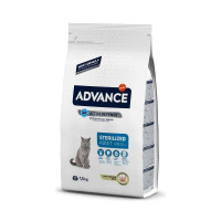 Advance (Эдванс) Cat Sterilized Adult - Сухой корм с индейкой для стерилизованных кошек