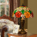 Tiffany Table Lamp,Bedside Lamp, Stained Glass Shade, Lamp Handmade,Bedside Lamp,Lamp sconced