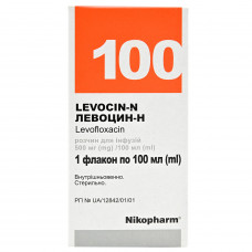 Levotsin-N solution for inf. 500mg/100ml fl. 100 ml