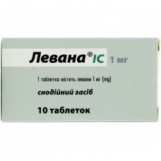 Levan IC of the tab. of 1 mg No. 10