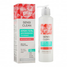 Cream-gel for washing of HIRUDO DERM (Girudo of dermas) Sensitive Clean (Sensitiv Klien) foaming 180 ml