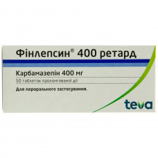 Finlepsinum 400 retard tab. of 400 mg No. 50