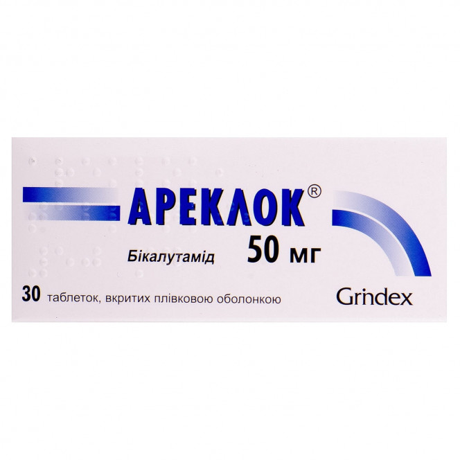 Areklok of the tab. of p/o of 50 mg No. 30