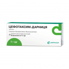 Tsefotaksim-Darnitsa time. for solution for infection. fl. 1 g No. 5