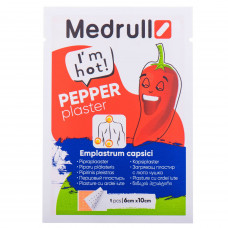 The plaster medical Medrull the Pepper size is 6 cm x 10 cm 1 pieces