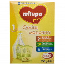 Mix milk children's Nutrition Milupa (Milupa) 1 from 0 to 6 months 350 g