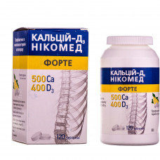 Calcium-D3 Nikomed forte tab. zhev. No. 120