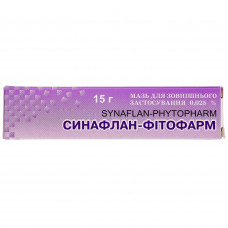 Sinaflan-Fitofarm ointment of a tube of 15 g