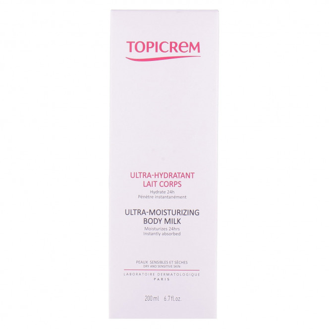 Emulsion for a body of Topicrem of extra moisturizing 200 ml