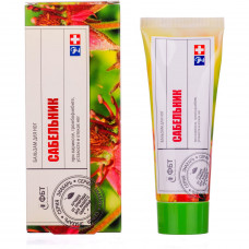 Leg balm Sabelnik of Fitobiotekhnologiya in varicosity, thrombophlebitis, fatigue and hypostases of legs of 75 ml