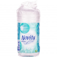 Cotton pads cosmetic NOVITA of 50 pieces