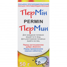 Lotion against a pediculosis Permin of 50 ml