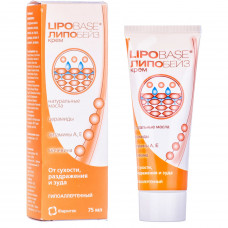 Face and body cream Lipobeyz hypoallergenic in dermatitis and eczema of 75 ml