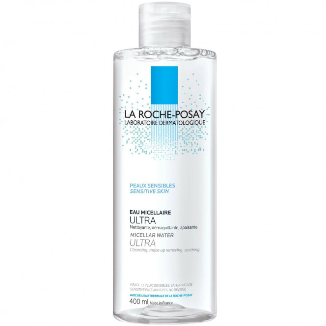 Solution for the person of La Roche-Posay (La Roche Pose) micellar for sensitive skin of 400 ml