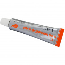 Glue medical liquid for external use of BF-6 of a tube of 15 g