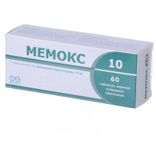 Memoks 10 tab. of p/o of 10 mg No. 60