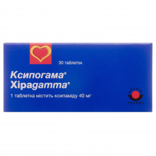 Ksipogamma of the tab. of 40 mg No. 30