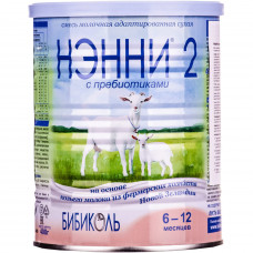 Mix the milk nursery on the basis of goat milk from 6 to 12 months of Nannie 2 with prebiotics of 400 g