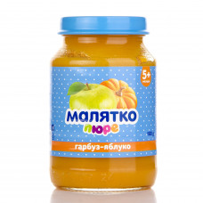 Puree fruit and vegetable Malyatko with pumpkin and apple of 180 g