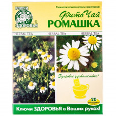 Phytotea Health Keys the Camomile in the filter software packages of 1.2 g 20 pieces