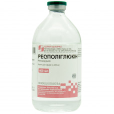 Reopoliglyukin solution for inf. quarrystone. 400 ml