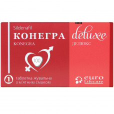 Konegra Delux of the tab. zhev. 100 mg No. 1