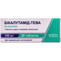 Bikalutamid-Teva of the tab. of p/o of 150 mg No. 28