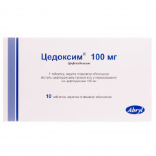 To Tsedoksy tab. of p/o of 100 mg No. 10