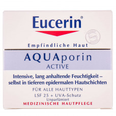 Cream for the person EUCERIN (Yutserin) of Aquaporin (Aquaporin) moisturizing day all-type skin SPF25 50 ml